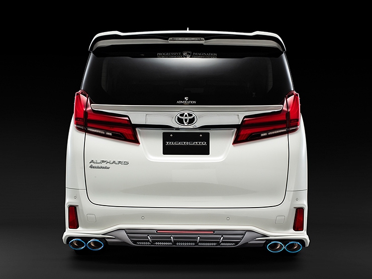 AERO OVER リアキャンバープレート 3度 80 ノアVOXYエスクァイア AERO