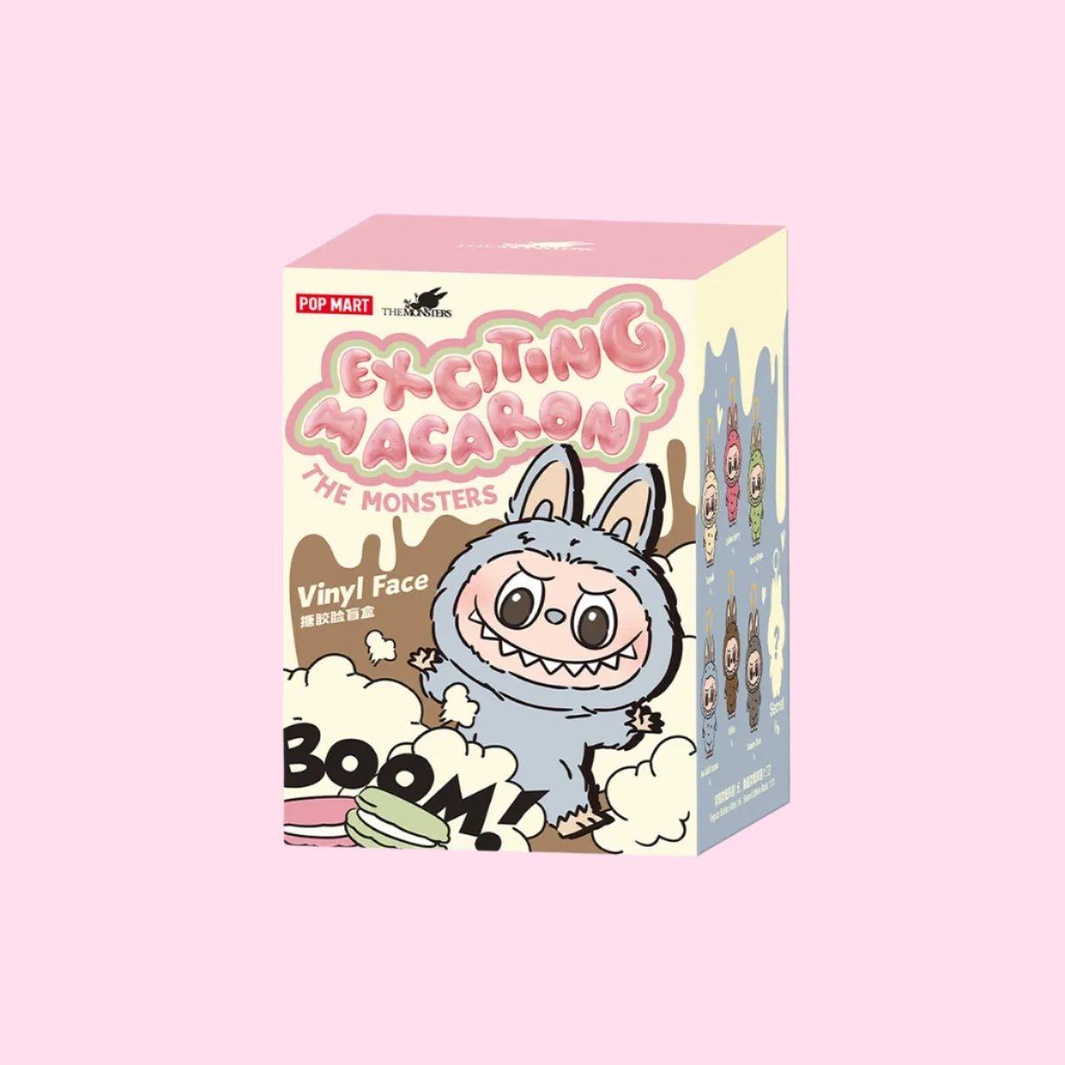 Pop Mart The Monsters Labubu Exciting Macaron Vinyl Face Blind Box