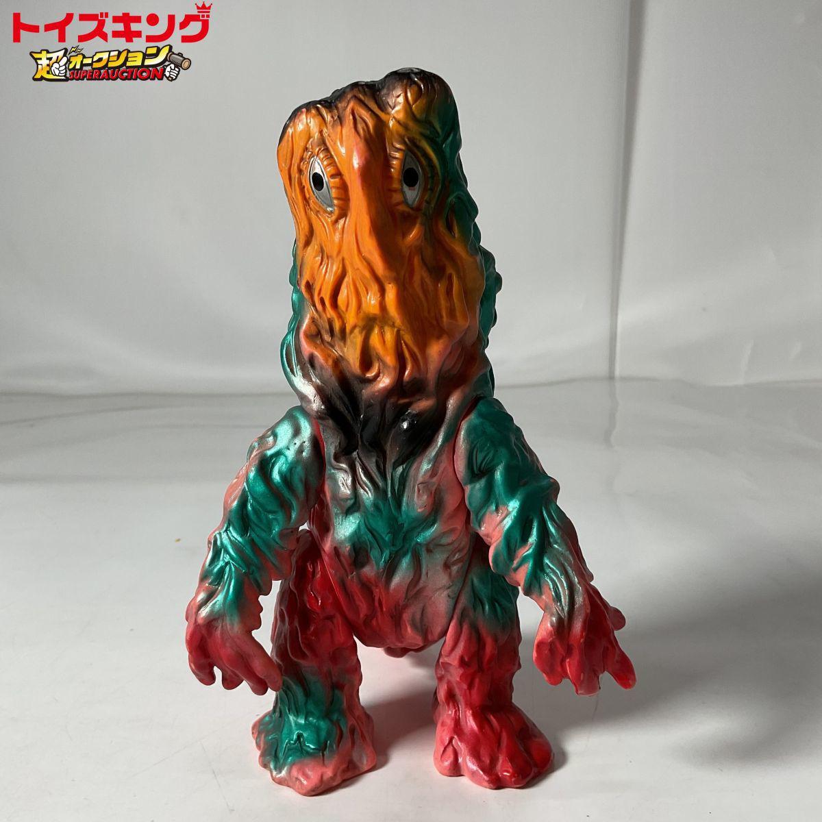 同梱不可□BULL MARK/ブルマァク 当時物 ヘドラ ピンク成型 ソフビ