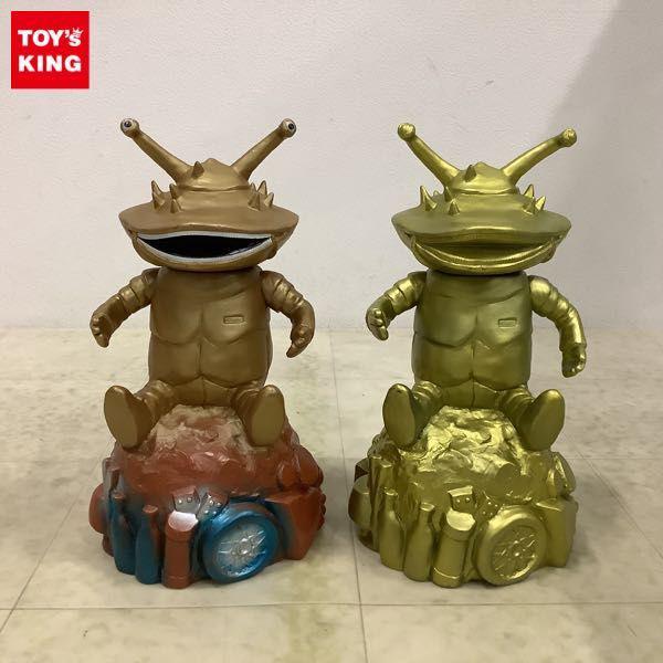 箱無 マーミット ウルトラ怪獣 カネゴン 貯金箱 ソフビ製 開田裕治