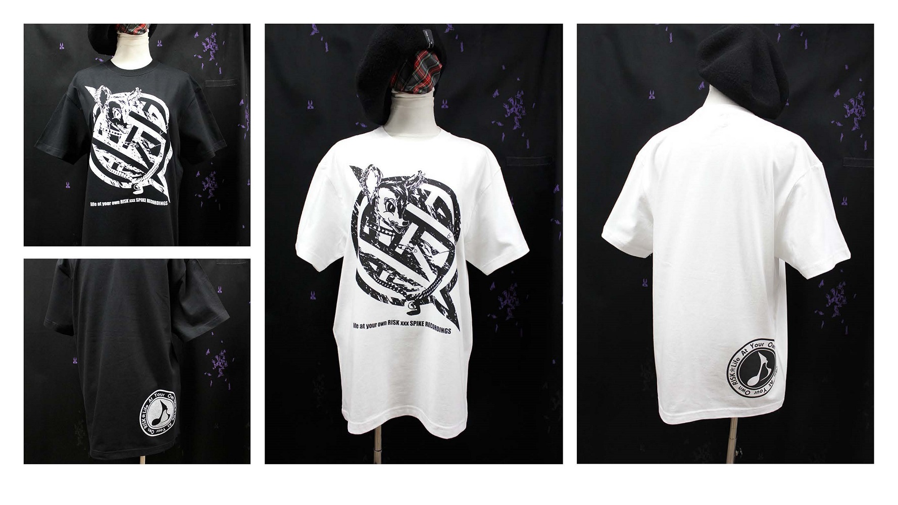 SPIKE RECORDINGS × RISK コラボレーションT-shirt、再販決定！｜GLAY