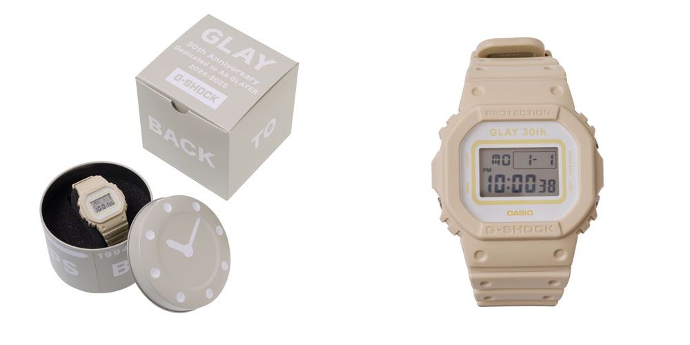 GLAY 30th Anniversary Limited Edition G-SHOCK “GLAYER”、数量限定