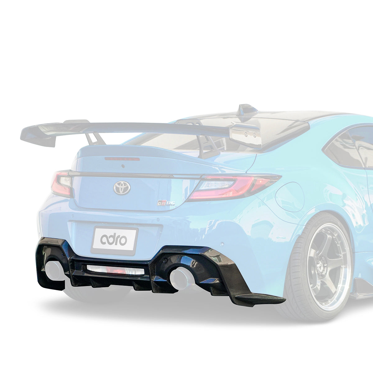 GR86 / BRZ Carbon Fiber Rear Diffuser – ADRO US