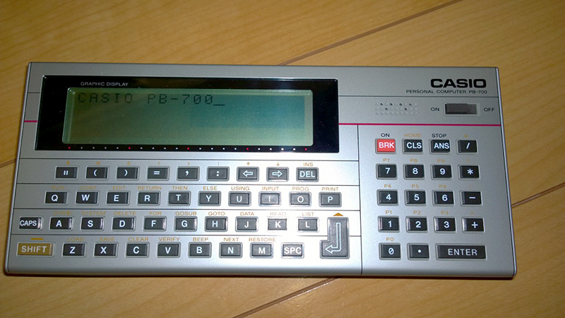 CASIO PB-700 | Kyoro's Room Blog