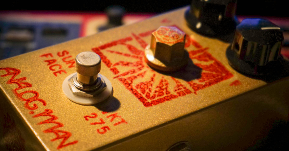 至高のファズサウンド【ANALOGMAN SUNFACE】