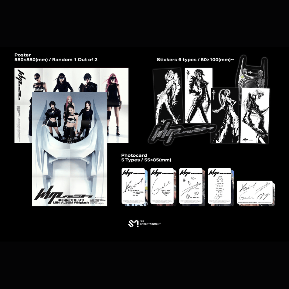 aespa] 5th Mini Album - Whiplash (BEAT / SPEED / SMINI Ver