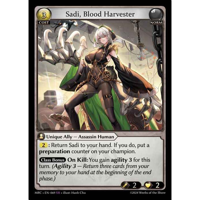 Alter] [Norm] Sadi, Blood Harvester [MRC069-SR] Mercurial Heart