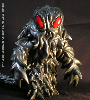 ゴジラ ソフビ フィギュアのCCP | AMC Vol.004 震度7以上で目が光る