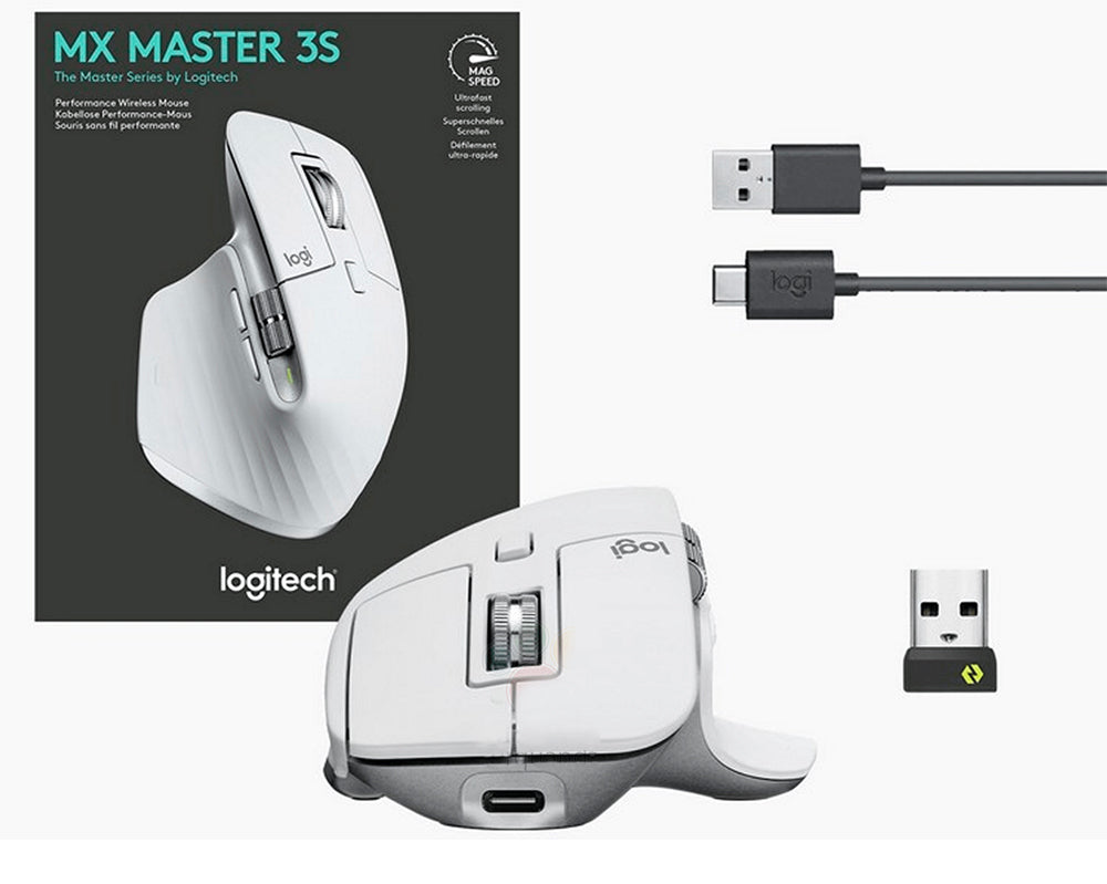 Logitech MX Master 3S: Advanced Office Mouse With Ultra-Fast