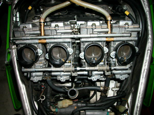 ZX7RRのメンテナンスの紹介。（DIYヘルパー）