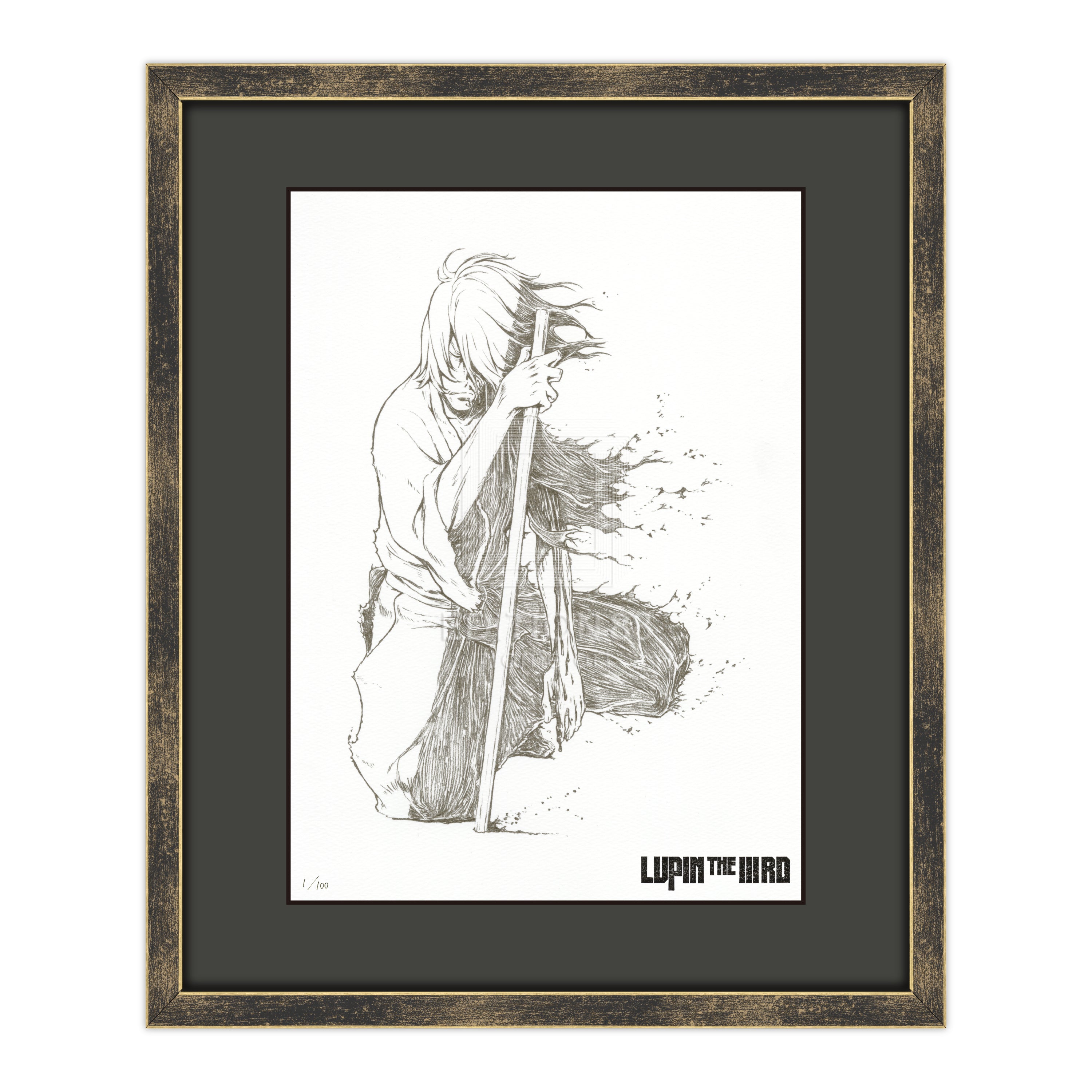 LUPIN THE ⅢRD」88グラフ6『血煙の石川五ェ門/ティザービジュアル