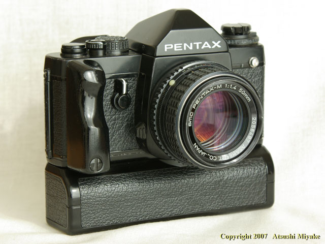 PENTAX LX with FA-2 Finder + Winder LX + smc PENTAX 50mm/F1.4