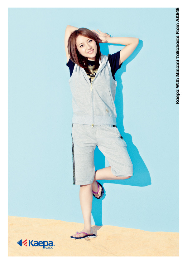 高橋みなみ✖️kaepa Kaepa Active Spors Campaign 高橋みなみ「Kaepa