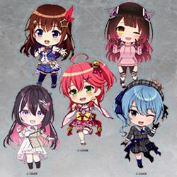 ホロライブ ねんどろいどぷらす アクリルスタンド 0期生/1期生/2期生