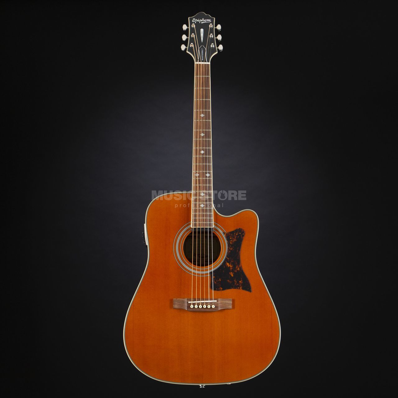 Epiphone Masterbilt DR-500 MCE オール単板 配送 Epiphone DR-500MCE