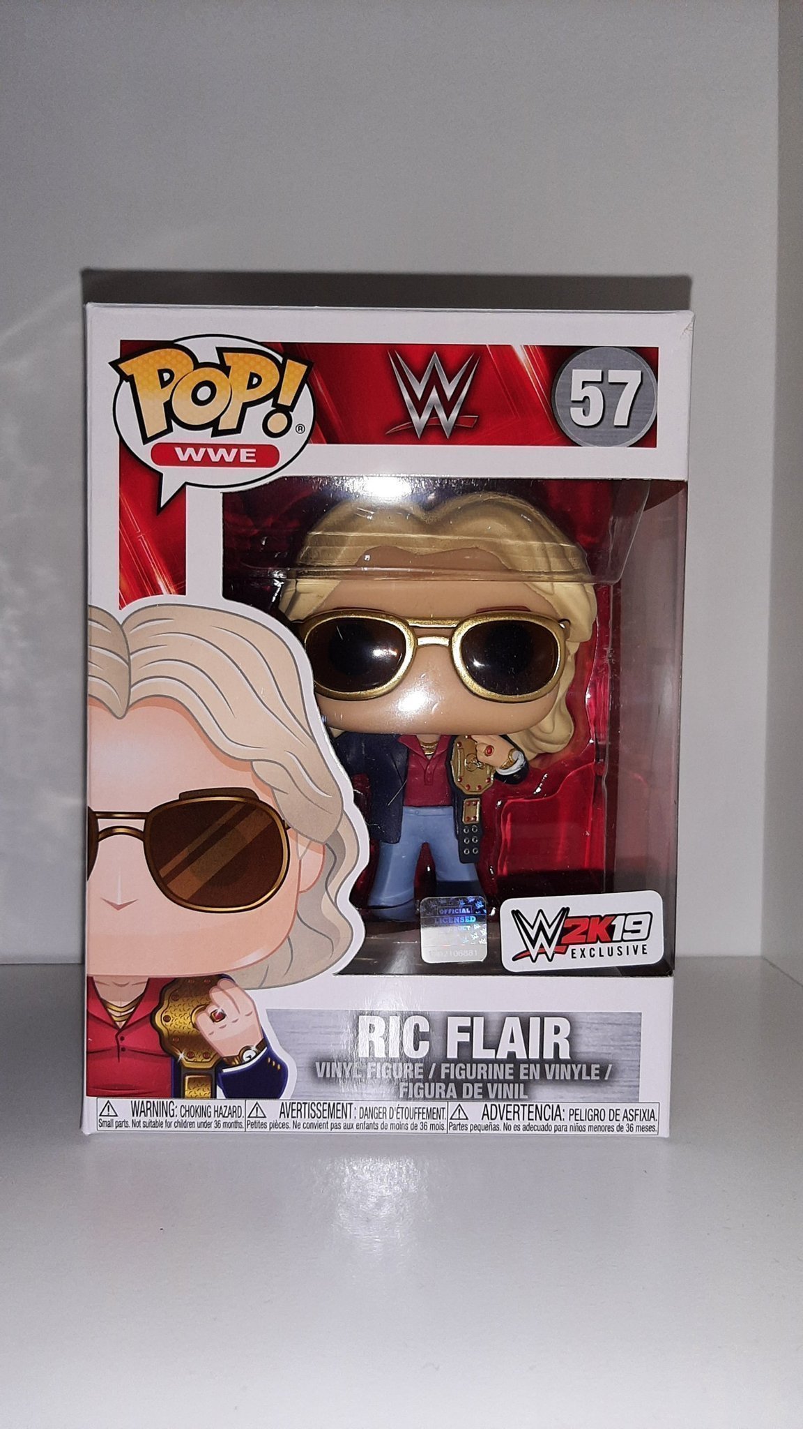 SÄLAN* WWE 2K19 Exclusive Ric Flair Funko Pop .. | Köp på Tradera