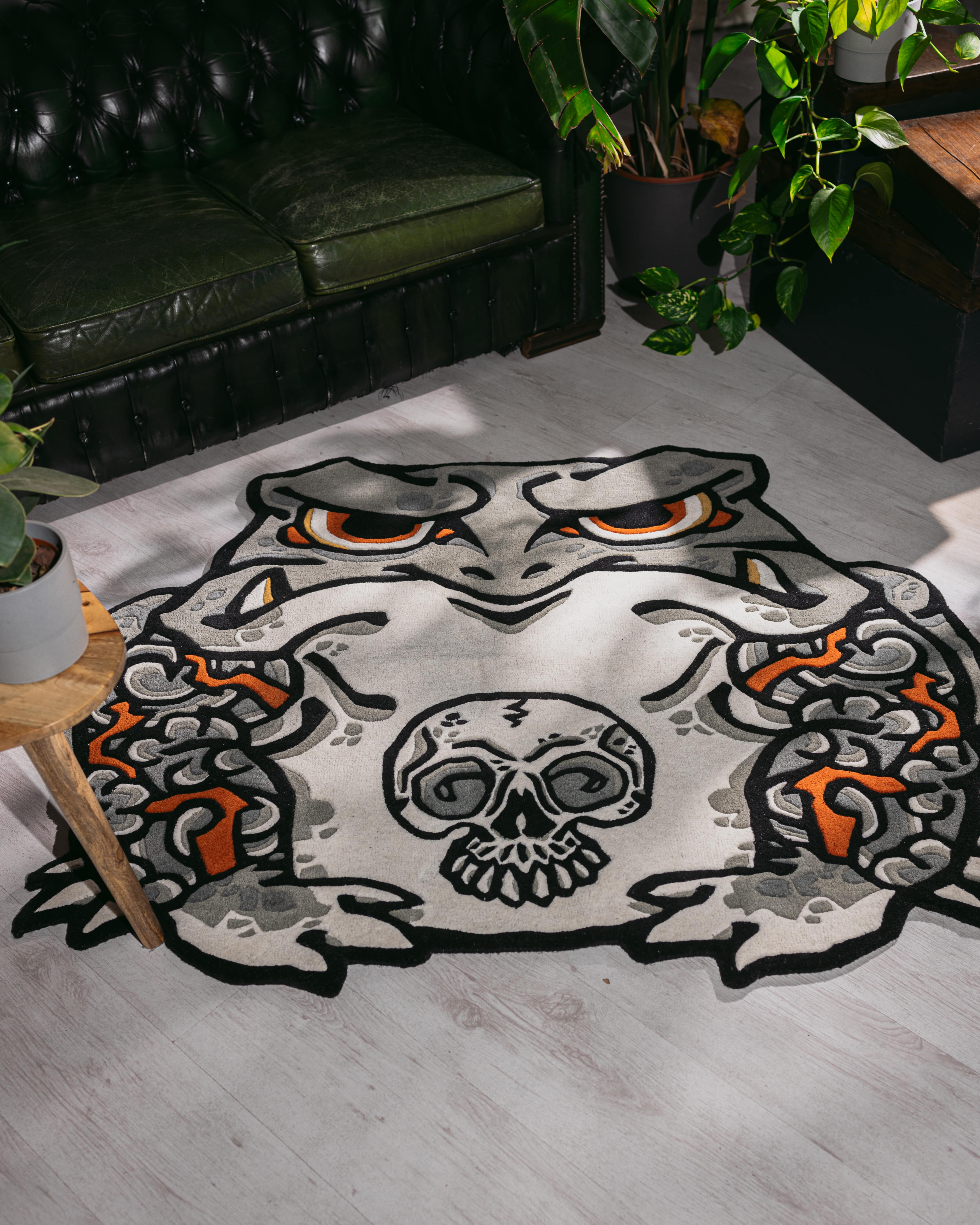 ミュージシャン GOD ONLY KNOWS MIYOSHI RUG SIGNATURE LOGO RUG – GOD