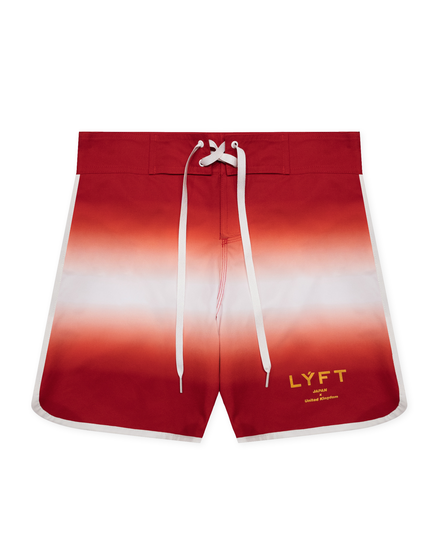LÝFT Original Graphic Stage Shorts - Junpei Taguchi Type - White Patte