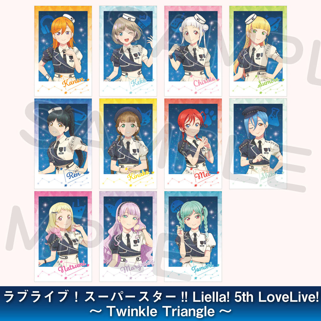 トレーディングホログラムポラロイド風カード（全11種）＜受付期間