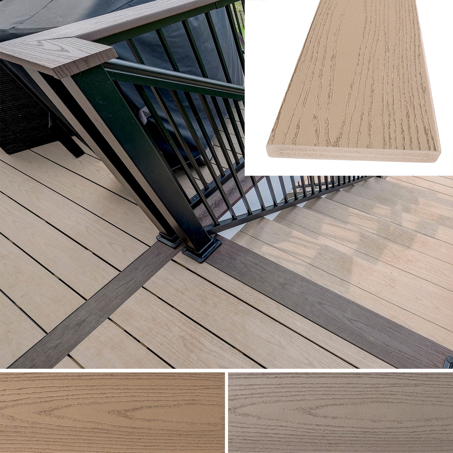 Azek Harvest Wide Decking – Pro Deck Supply