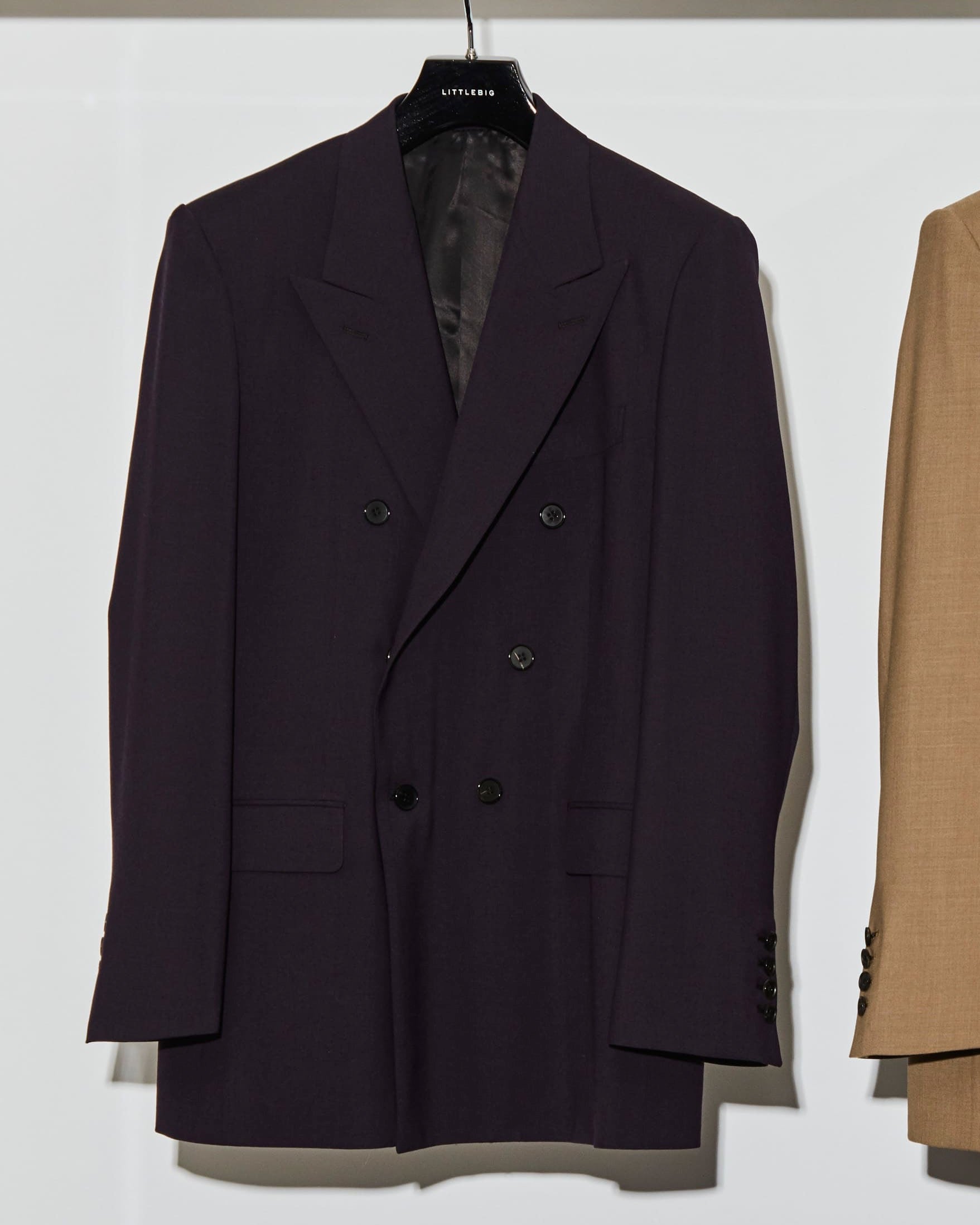 LITTLEBIG(リトルビッグ)の21SS Flare Sleeve Double Breasted Jacket