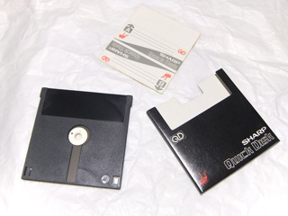 YAMAHAヤマハ QD2 クイックディスク7枚 ローランドクイックディスク2枚