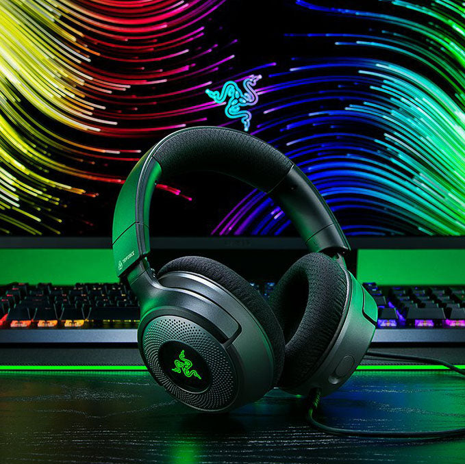 Razer Kraken V4 X Razer Chroma RGB 対応 有線 ゲーミング ヘッド