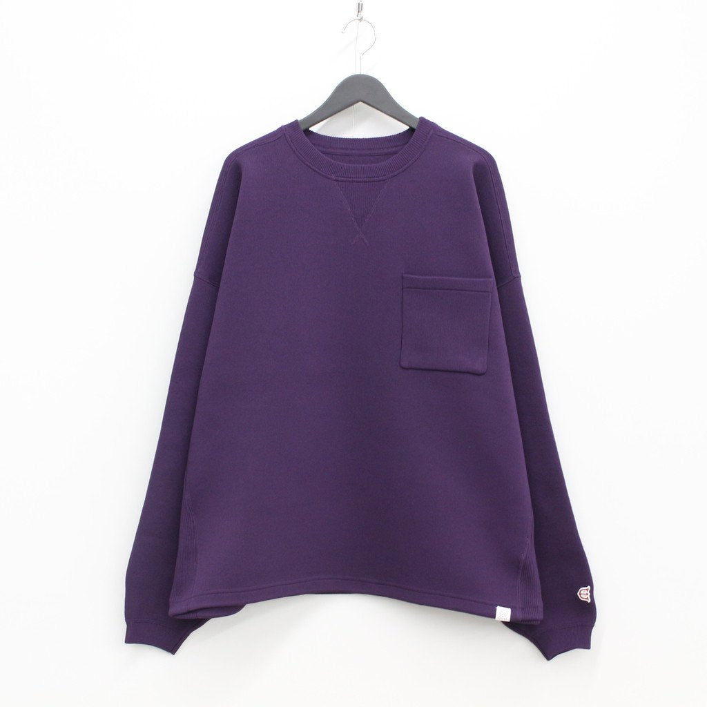 SPRING KNIT CREWNECK #PURPLE [23SS-KN04-7336] _ Evisen Skateboards