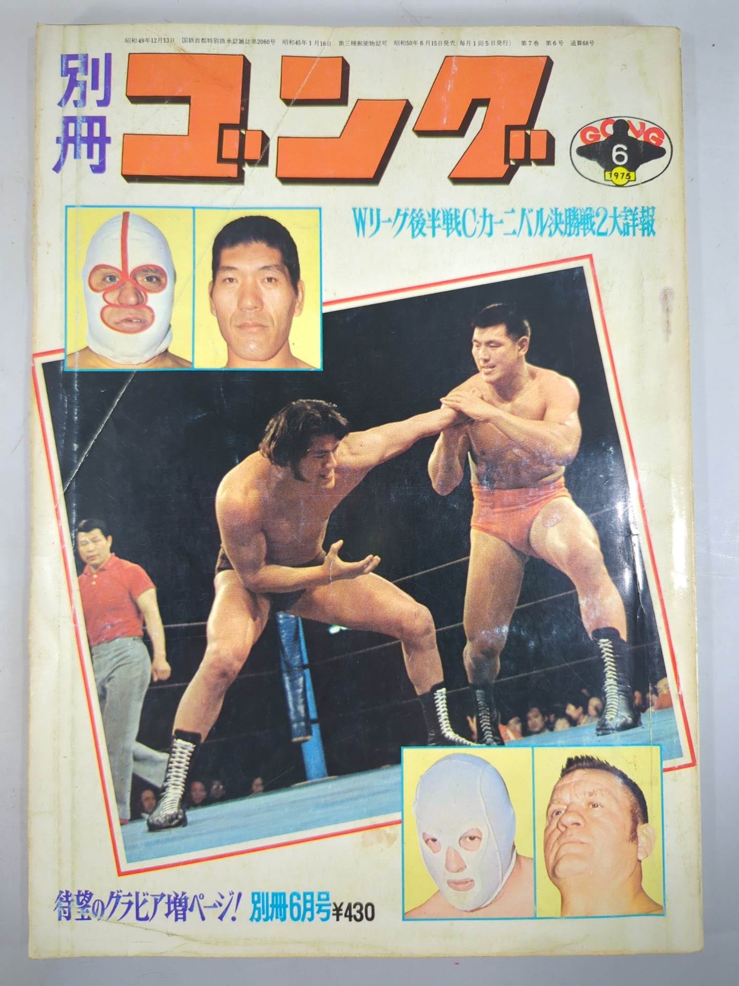 別冊ゴングVol.7 No.6 – 闘道館