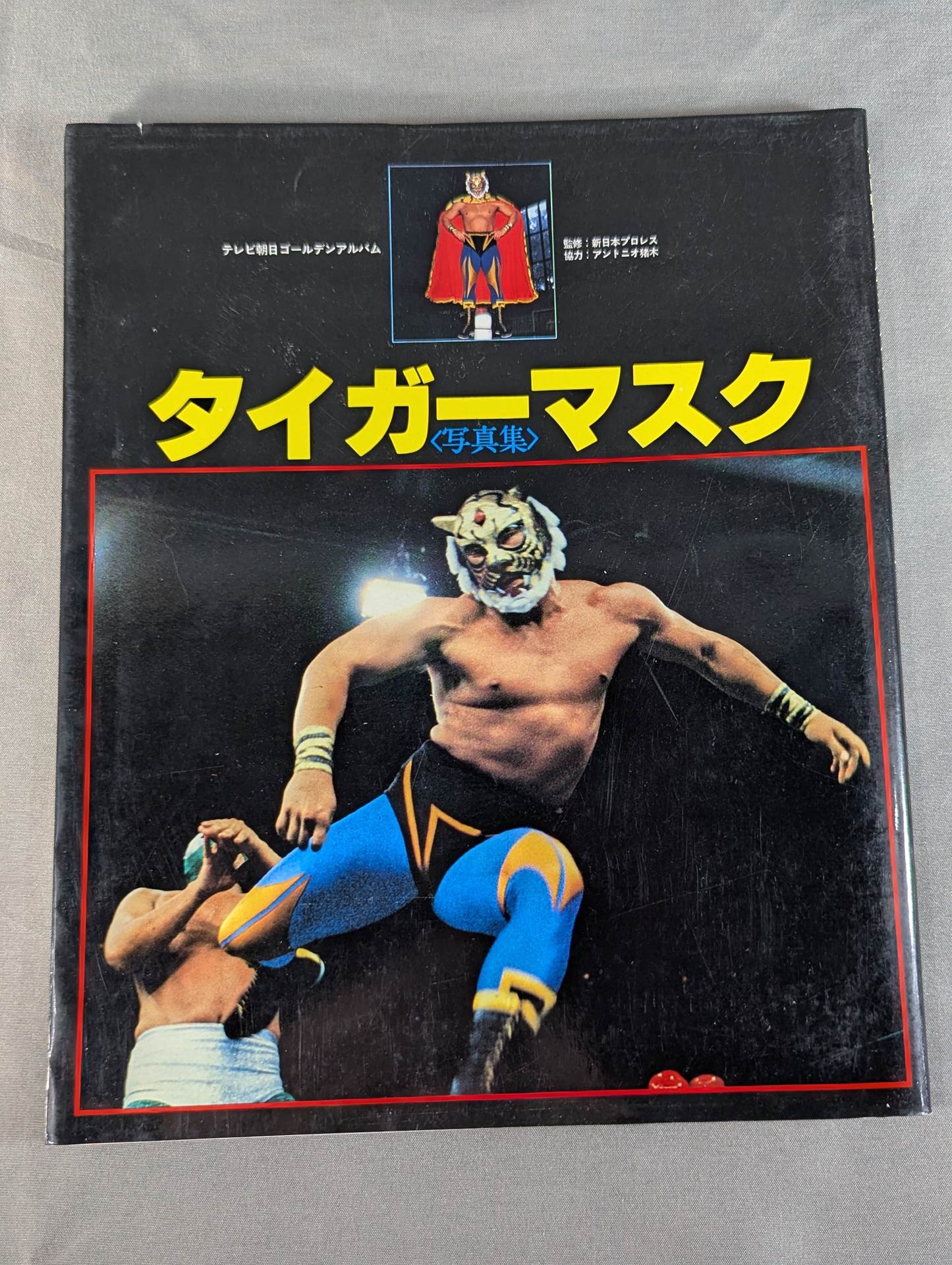 タイガーマスク写真集 テレビ朝日ゴールデンアルバム – 闘道館
