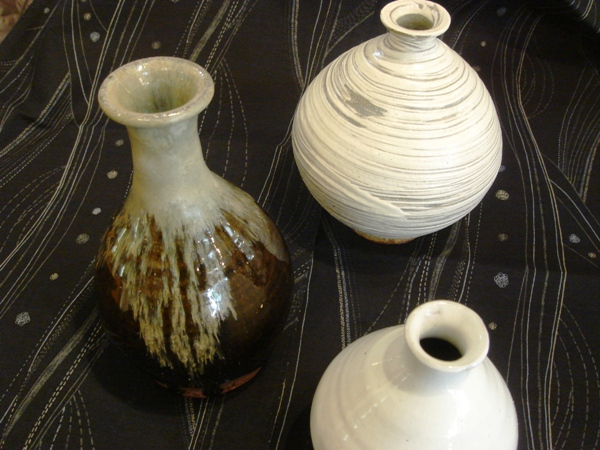 大洞陶房・有光武元さんのうつわ: 代々木上原 器とショール