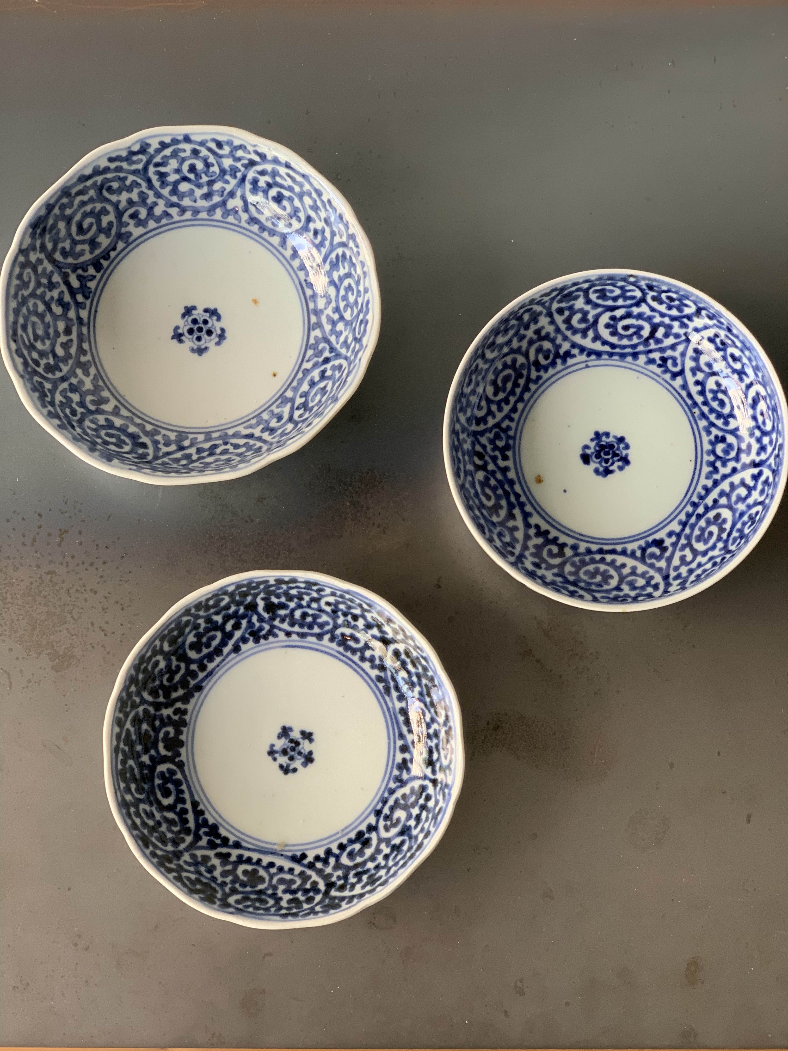 古伊万里蛸唐草文なます皿 3客組｜古美術 桃凛