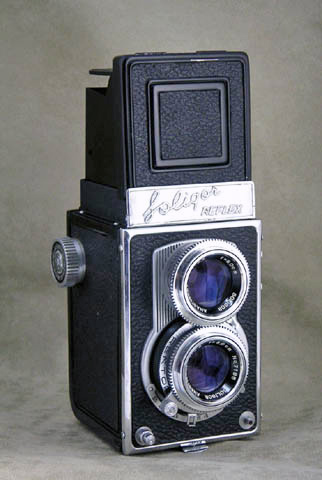 極希少昭和30年頃 日本初一眼レフ□完動品 ソリゴール35 ファースト