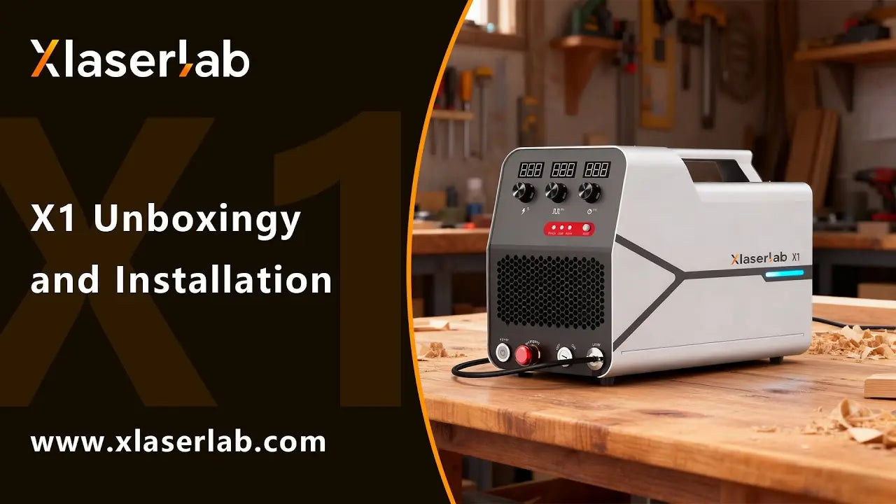 Xlaserlab X1 Laser Welder: Unboxing & First-Time Setup Guide