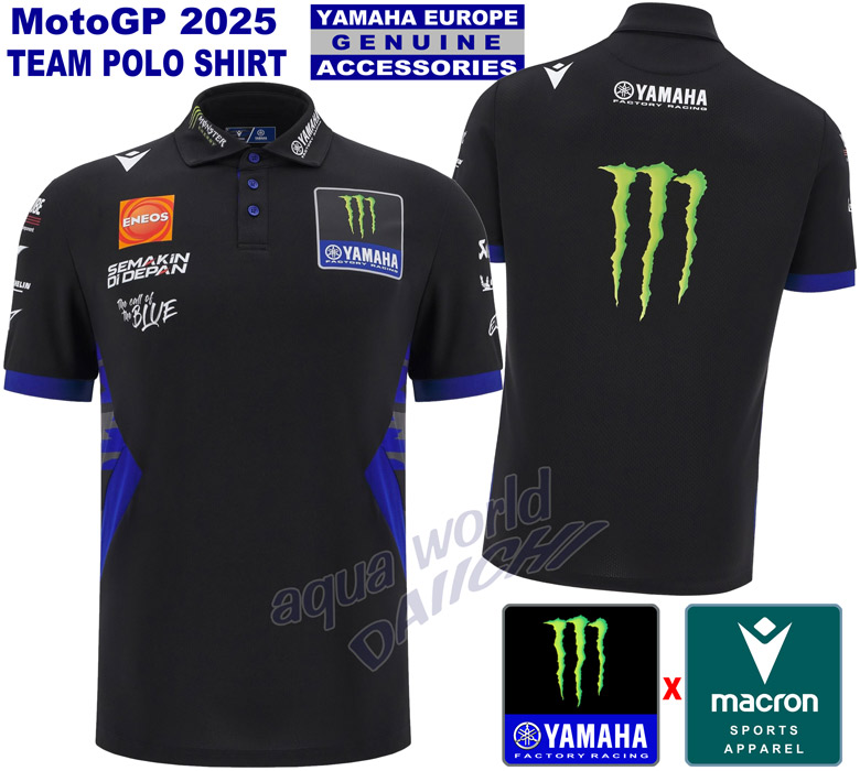 ヤマハ MotoGP2025 Team ポロシャツ(限定生産品)