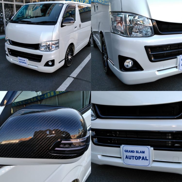 津市M様のハイエース3型ナローにMTSのエアロパーツを取付け｜三重県津