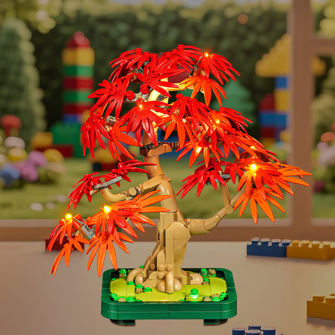 Briksmax 2.0 LED Light Kit for LEGO Japanese Red Maple Bonsai Tree
