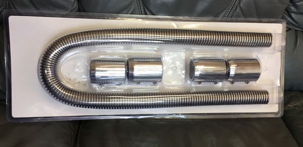 ステンレス ラジエターホース キット （ジョイントはアルミクローム