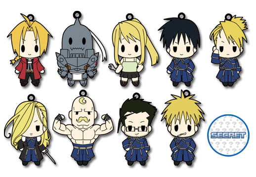 empty | PRODUCT | D4 Series | 鋼の錬金術師 ラバーストラップ