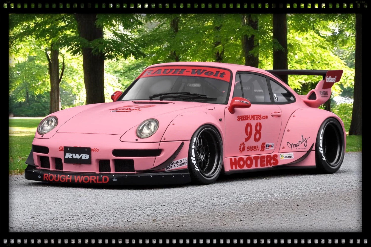 Porsche RWB 993 Pink IGNITION MODEL 1:18 – Exclusive-Hobbyshop