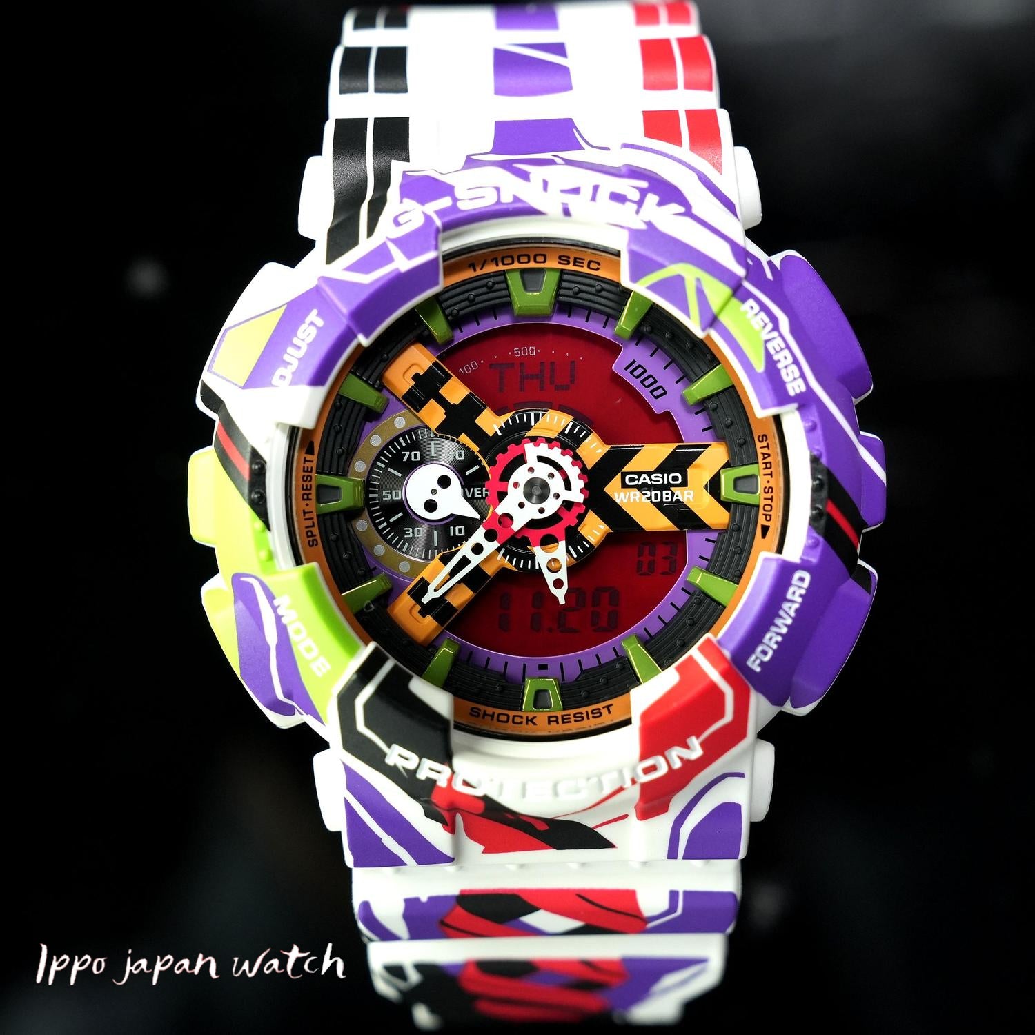 Casio G-shock GA-110EVA30-7AJR Evangelion collaboration model