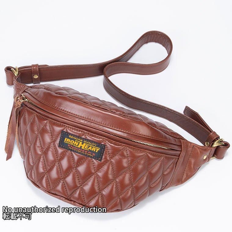 オールレザーウエストバッグ／ブラウン – IRON HEART