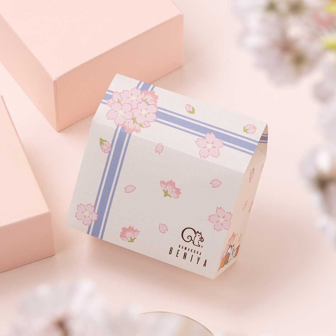 詰合せ01 ハウス型BOX（2026春）（クルミッ子2個 あじさい1枚 鎌倉だ