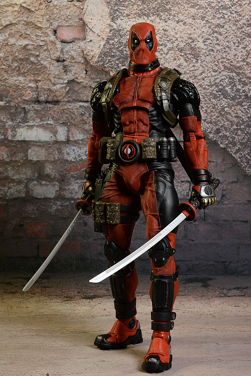 Review and photos of NECA Deadpool 1/4 scale action figure