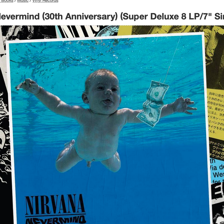 Nirvana – Nevermind (30th Anniversary Edition) - New 8 LP + 7