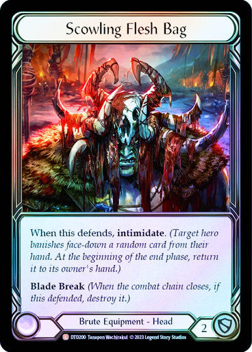 Scowling Flesh Bag | Legendary [Cold Foil] – Storm Gate Games