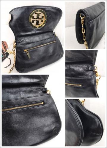 wordltime26 / TORY BURCH トリーバーチ レザー 黒 チェーンショルダー