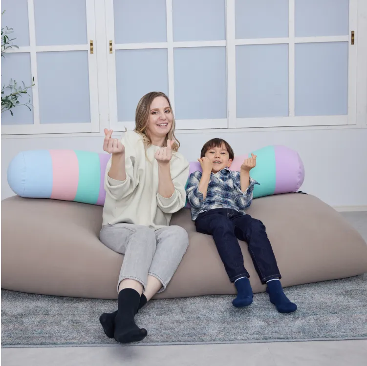 公式】Yogibo Roll Max Rainbow（ヨギボー ロール マックス レインボー