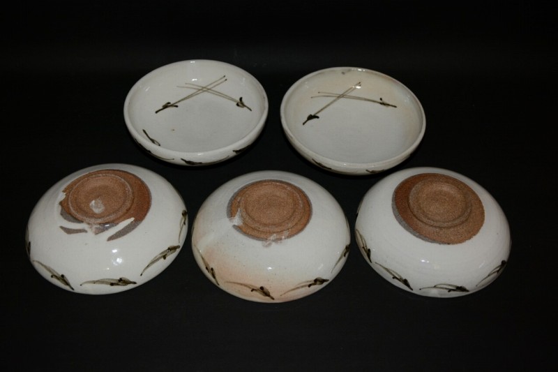 絵唐津向付 小鉢 鏡山窯 井上東也 8800円 古物 美術工芸備前 和食器と