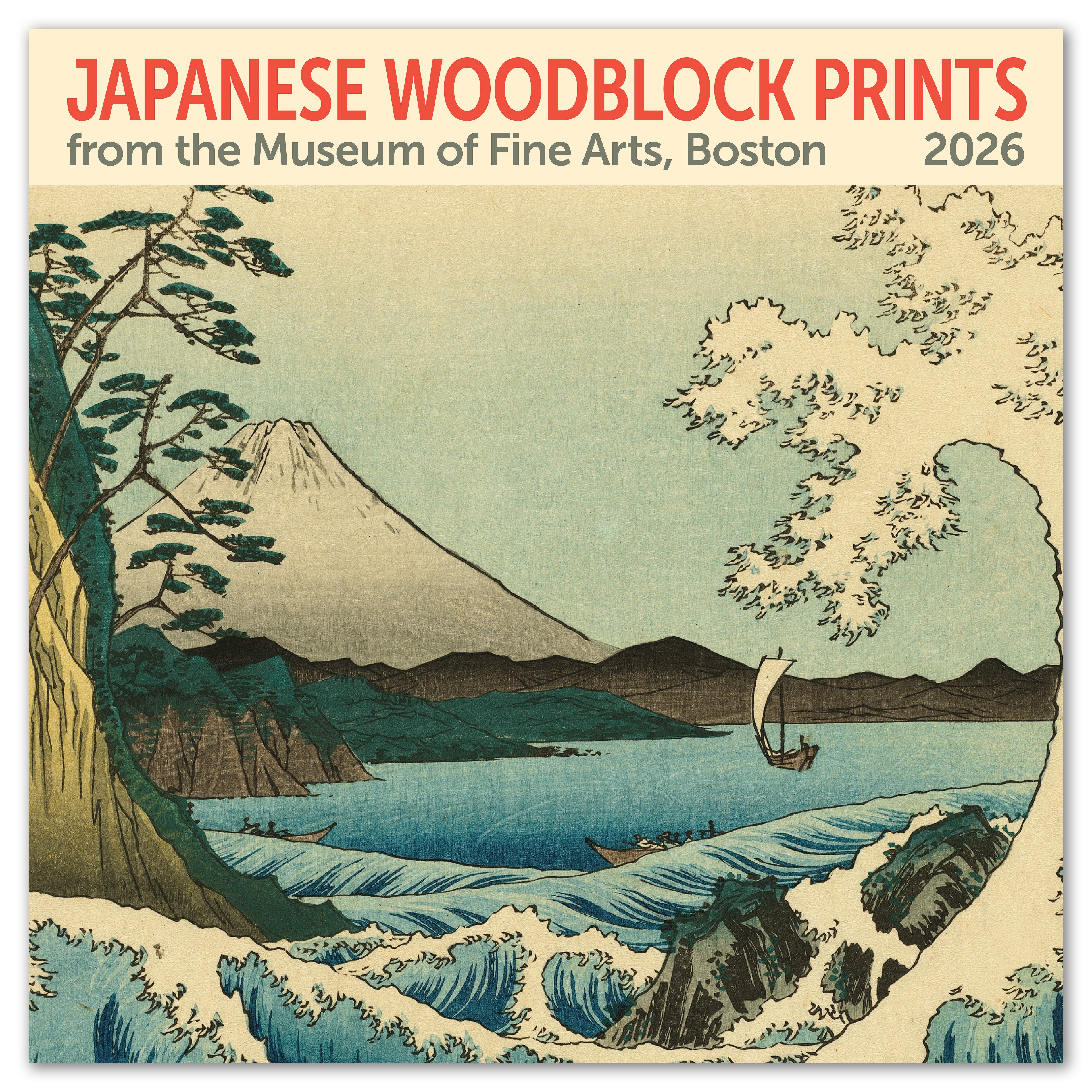 2026 MFA Japanese Woodblocks Mini Wall Calendar – 7